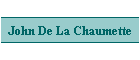 John De La Chaumette